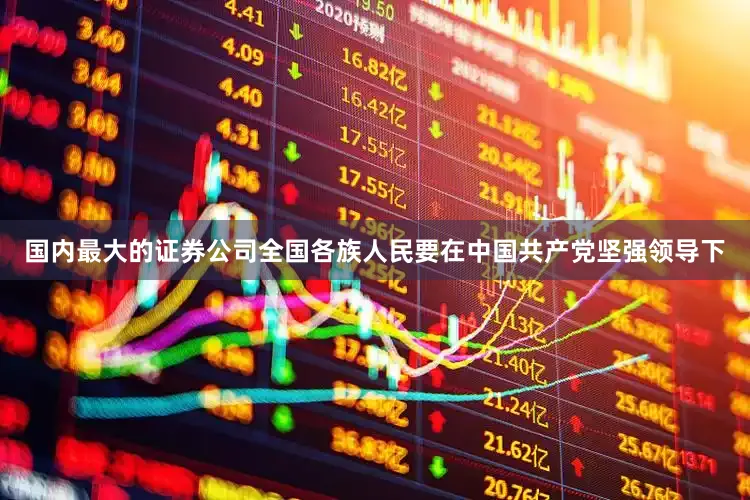 国内最大的证券公司全国各族人民要在中国共产党坚强领导下